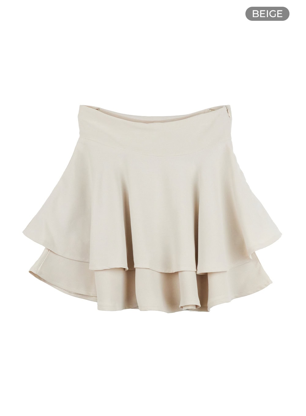 Flare Ruffle Mini Skirt OL423
