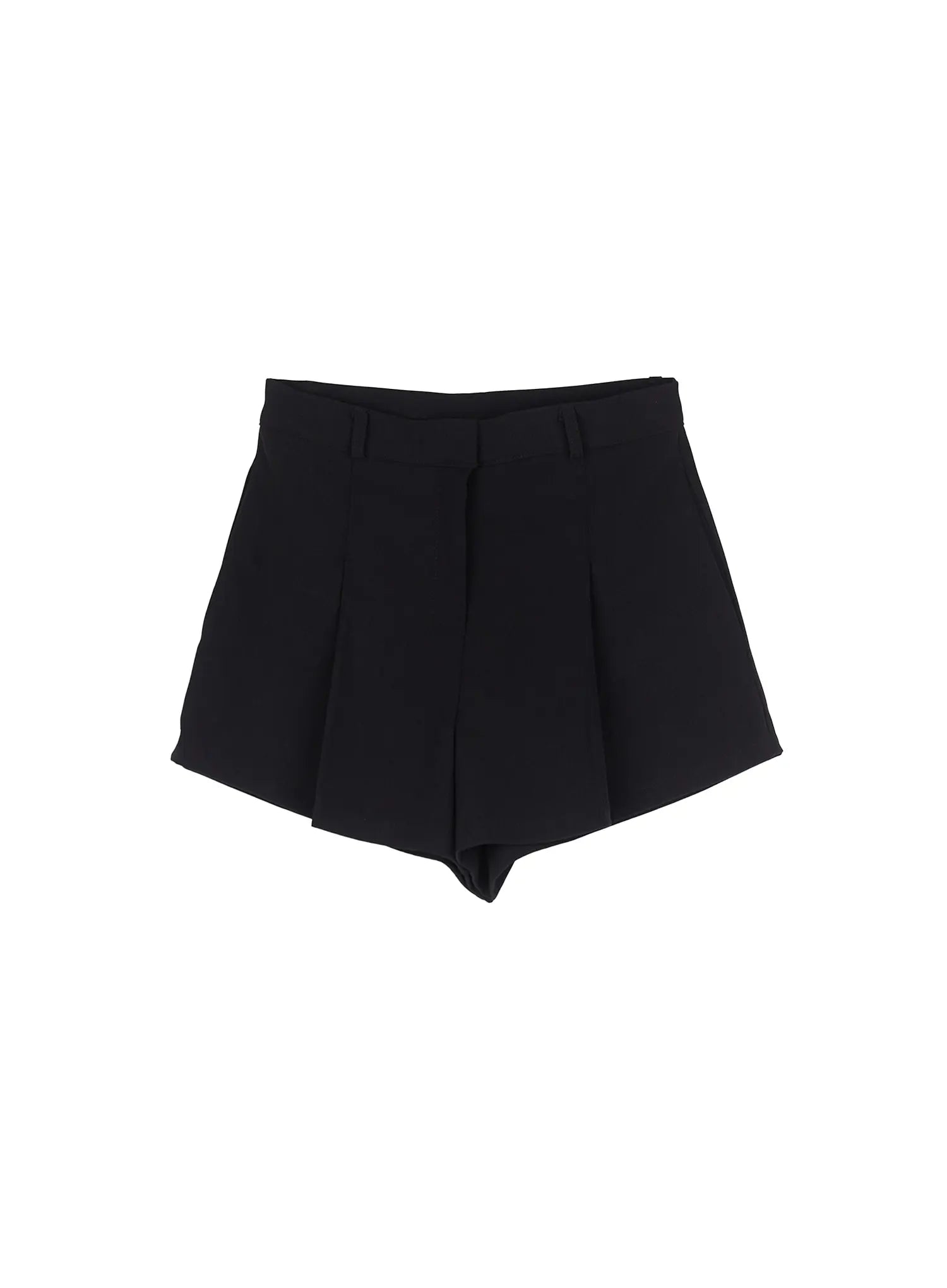 Pleated High-Waist Shorts CL515