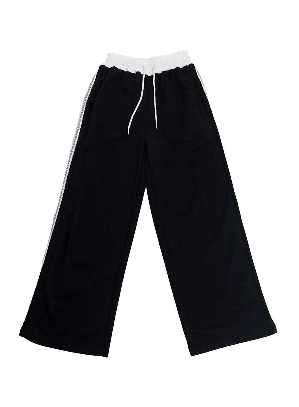 Angel Lace Wide-Leg Trackpants CA521