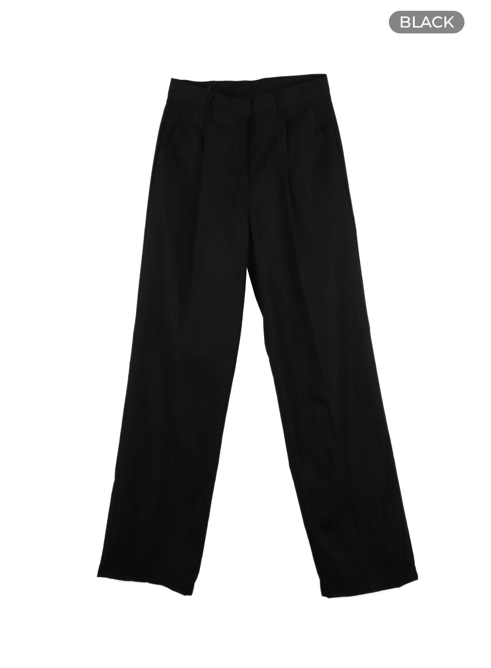 Pintuck Straight Fit Trousers OA419