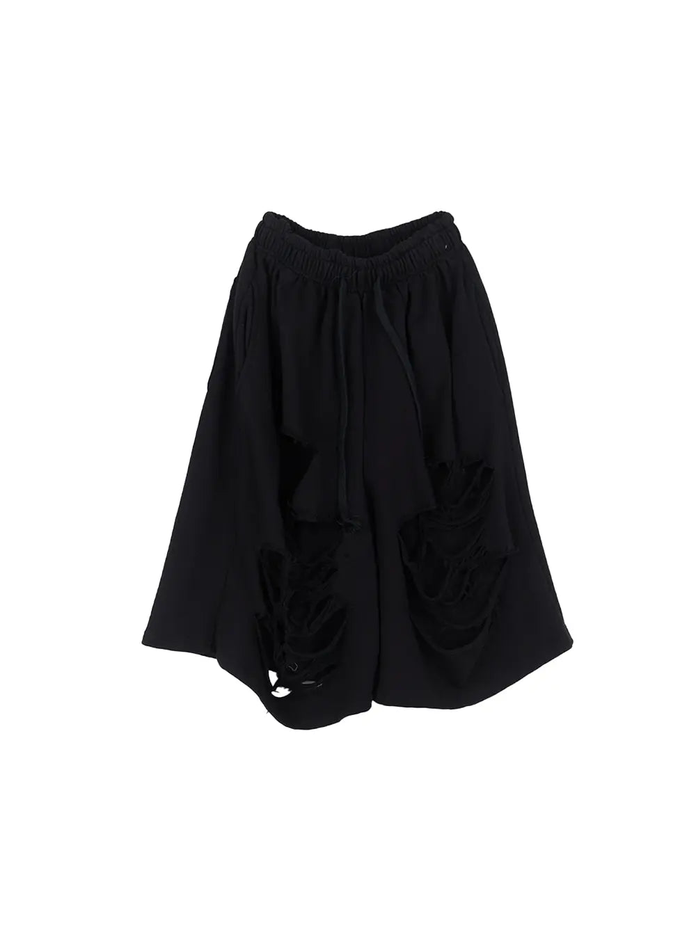 Distressed Bermuda Sweatshorts CL508