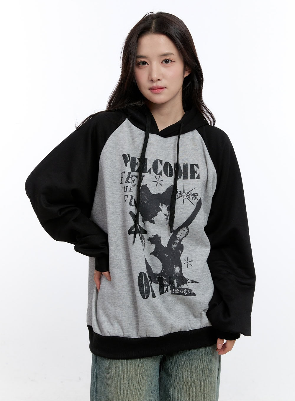 Graphic Hooded Sweatshirt ON418