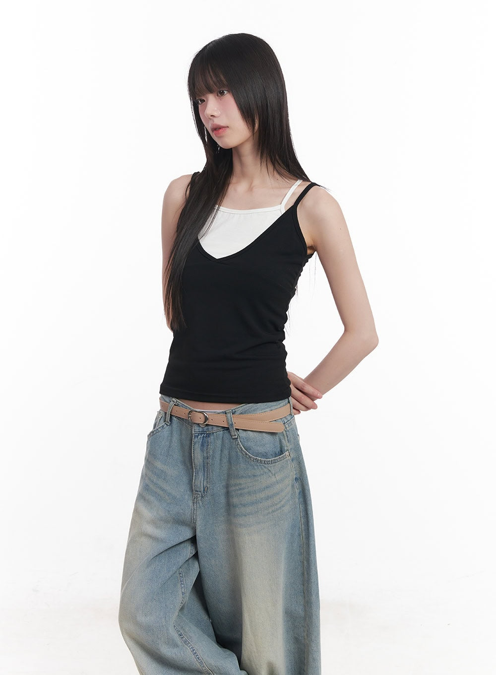 Layered Two-Tone Cami CU505