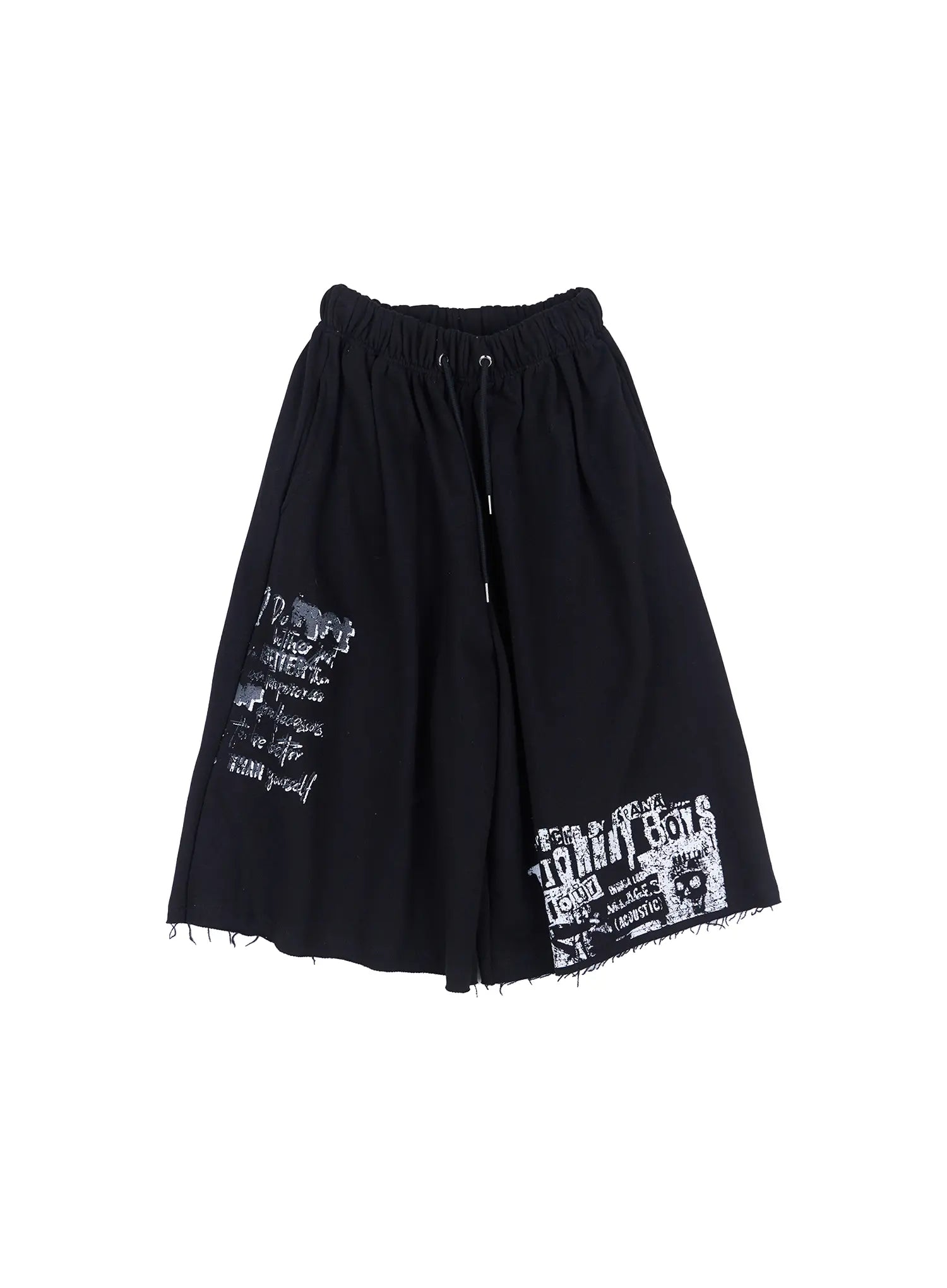 Graphic Relaxed-Fit Bermuda Sweatshorts CL521