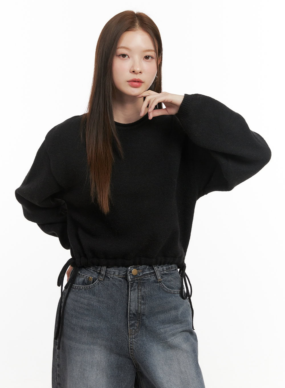 Round Neck Loose Sweater OD417