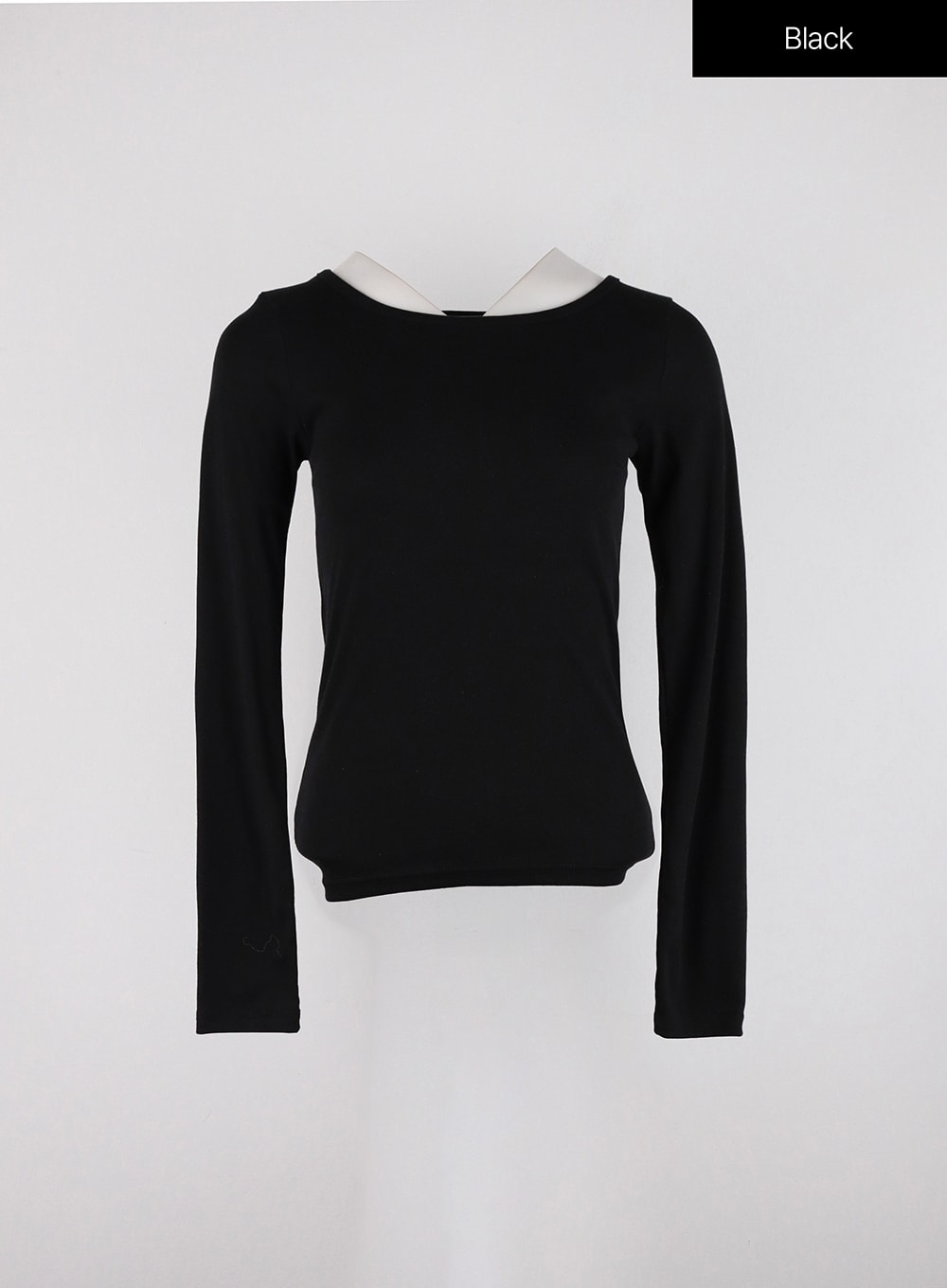 Long Sleeve U-Neck Top OD327
