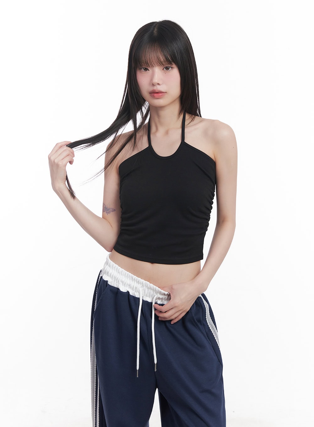 Slim-Fit Halter Cami CU506