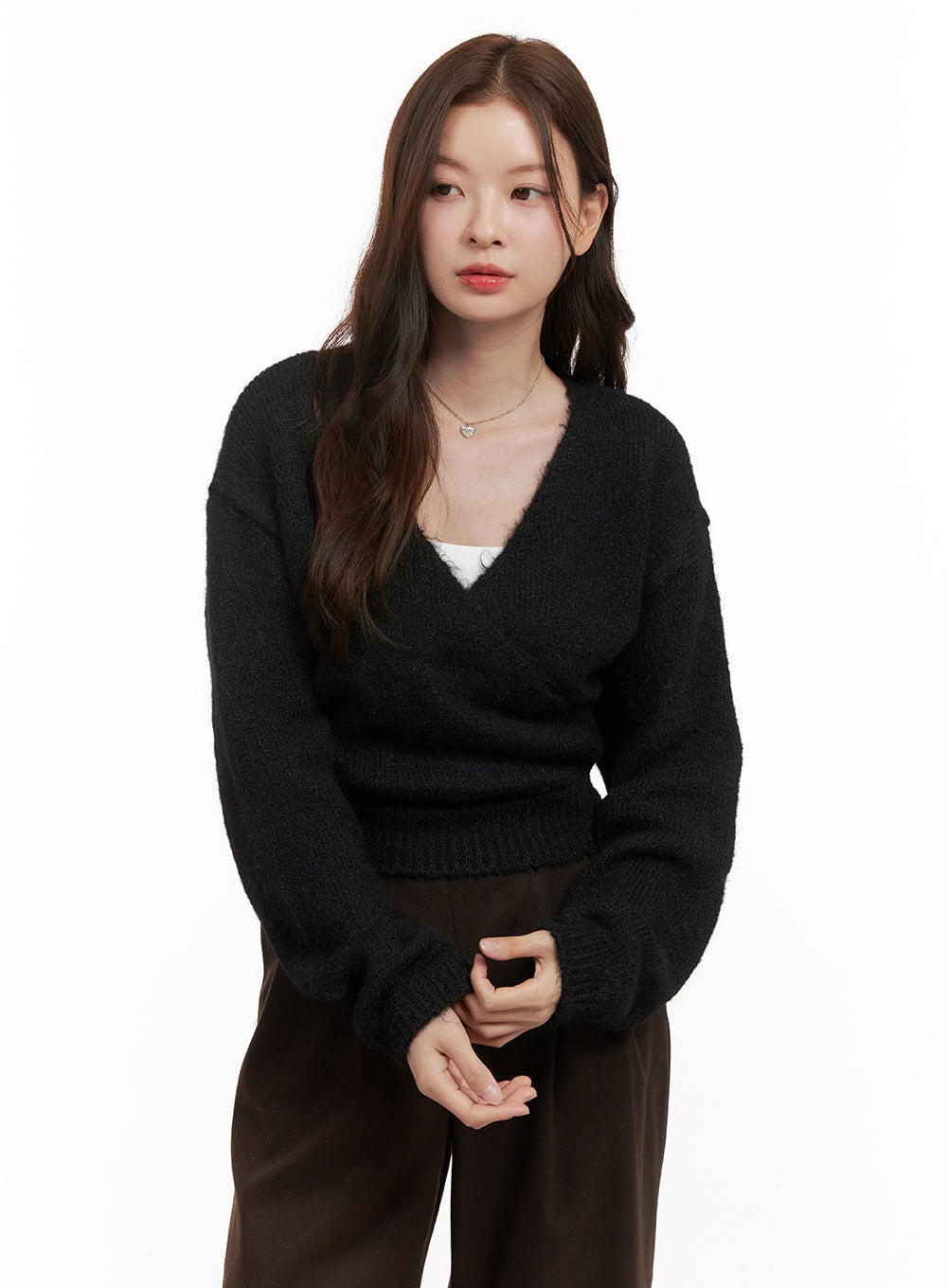 WrapMe Up V-Neck Sweater OD403