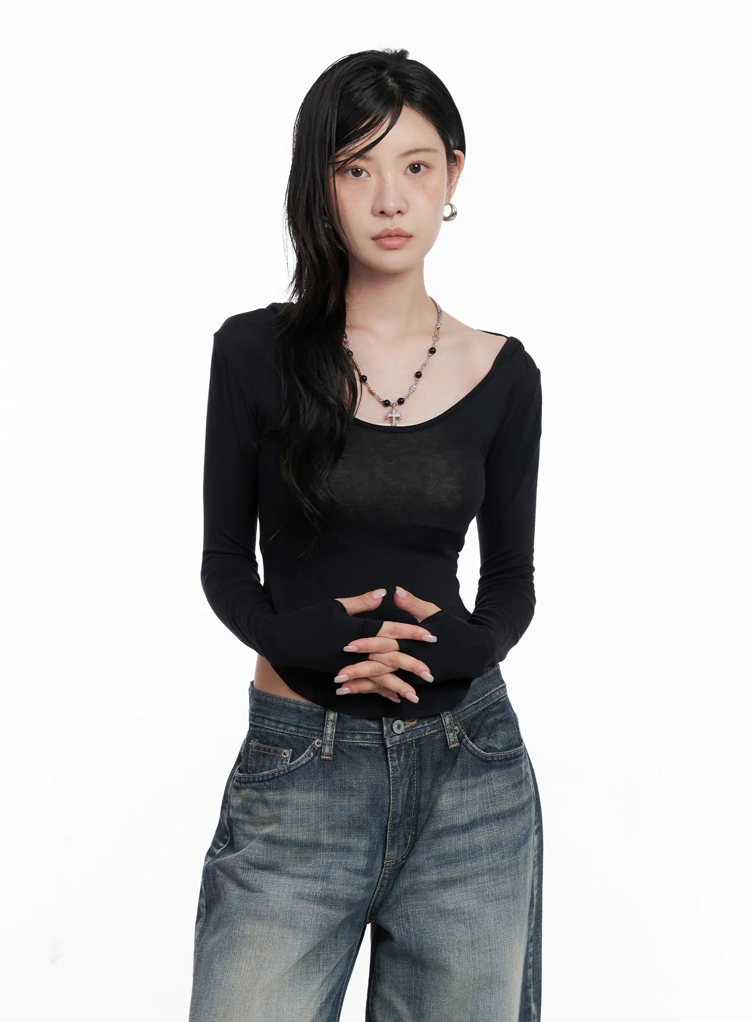 Basic Slim Fit Hoodie CS526