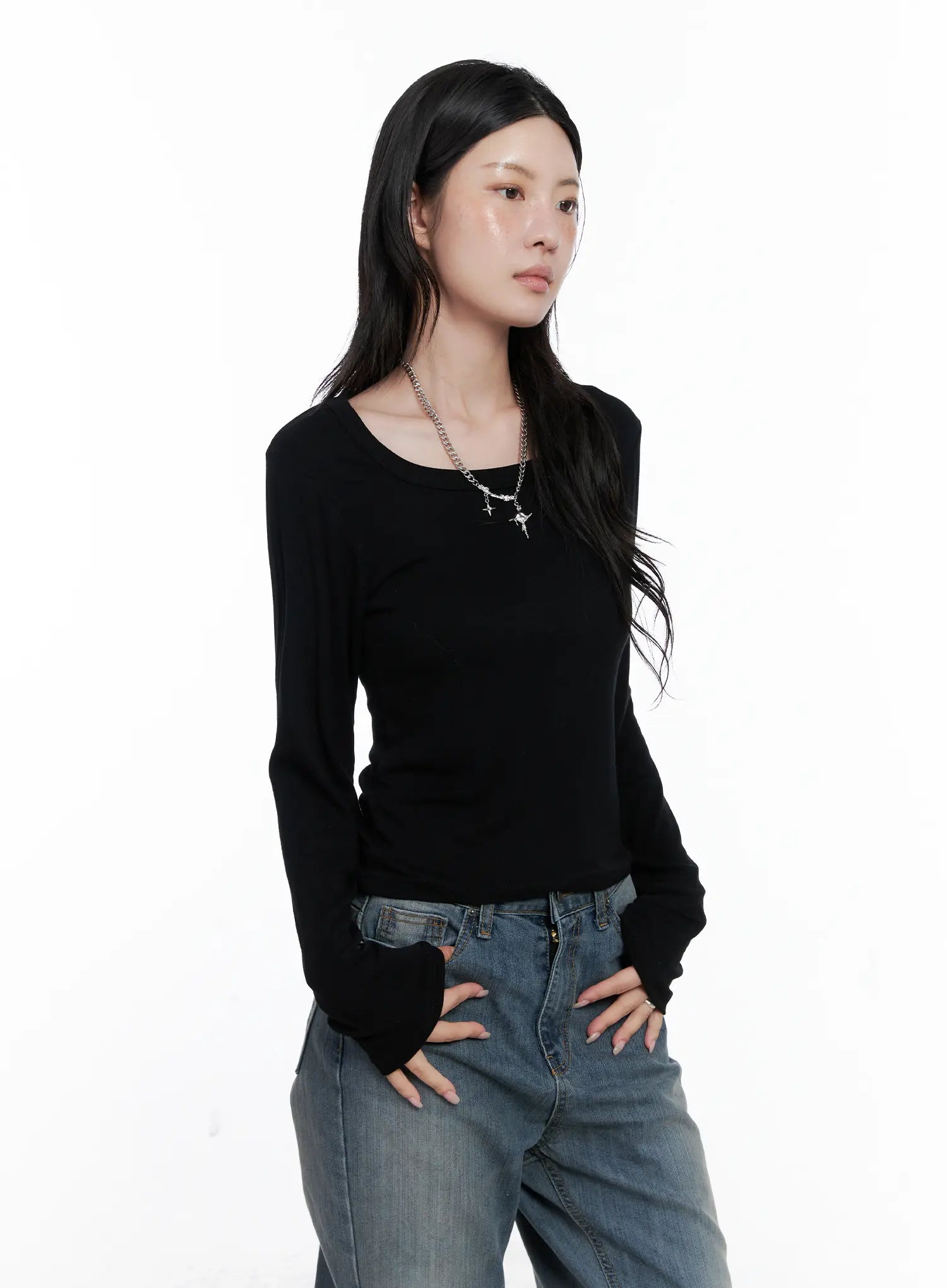 Basic Long Sleeve Top CS526