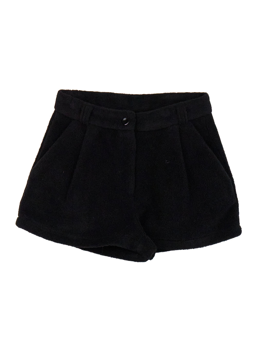 Cashmere-Blend Wide-Fit Shorts CJ507