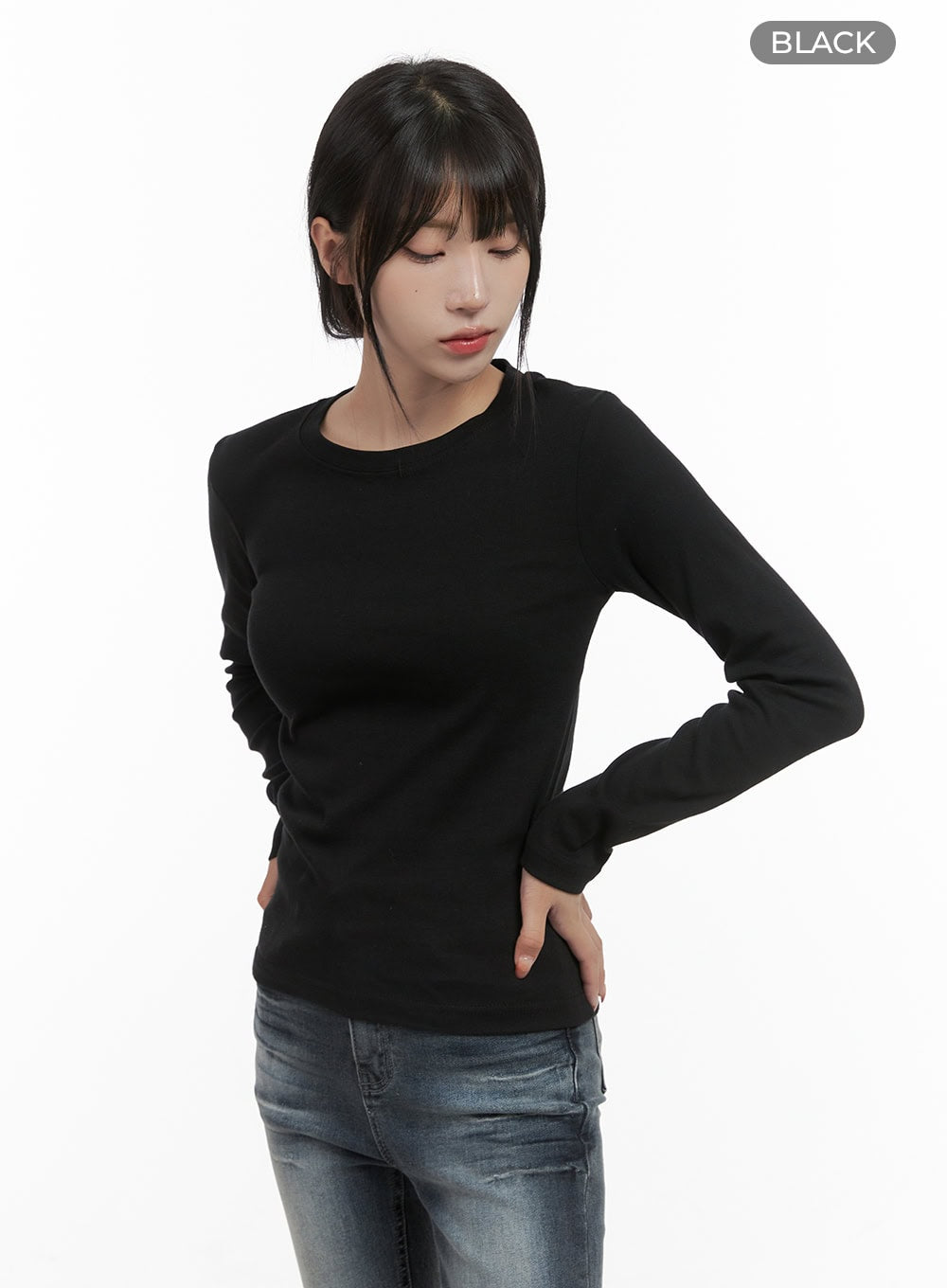 Cozy Cotton Long Sleeve Tee CS413