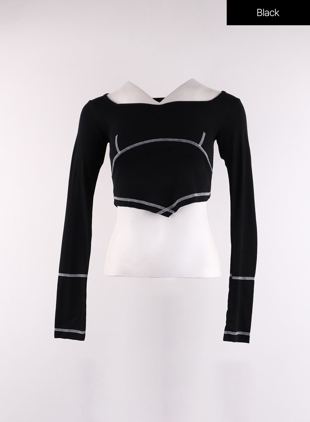 Long Sleeve Crop Top CF401