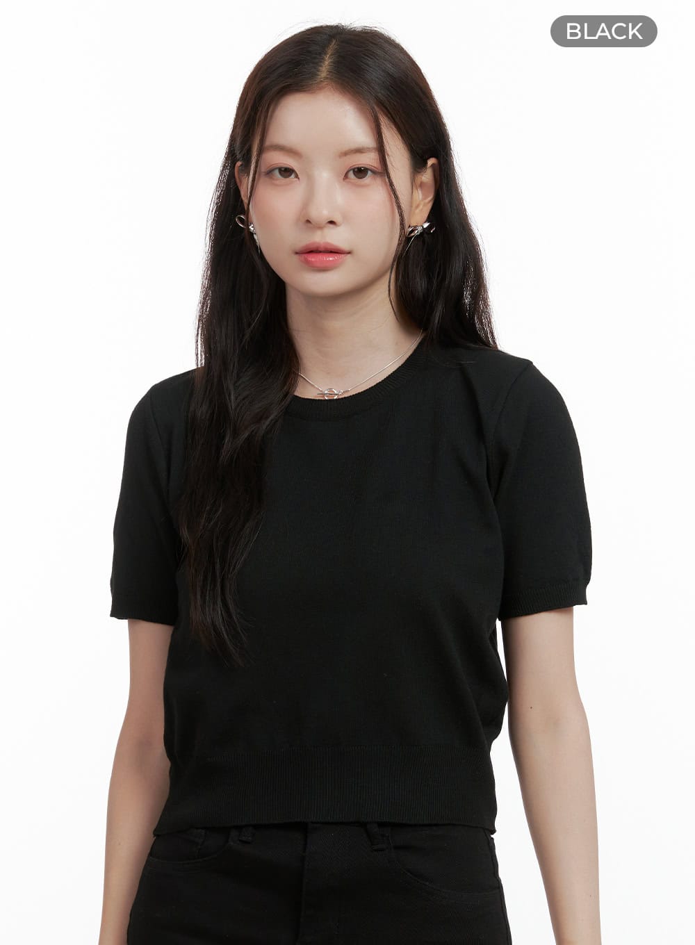 Round Neck Loose Fit Shirt OL417