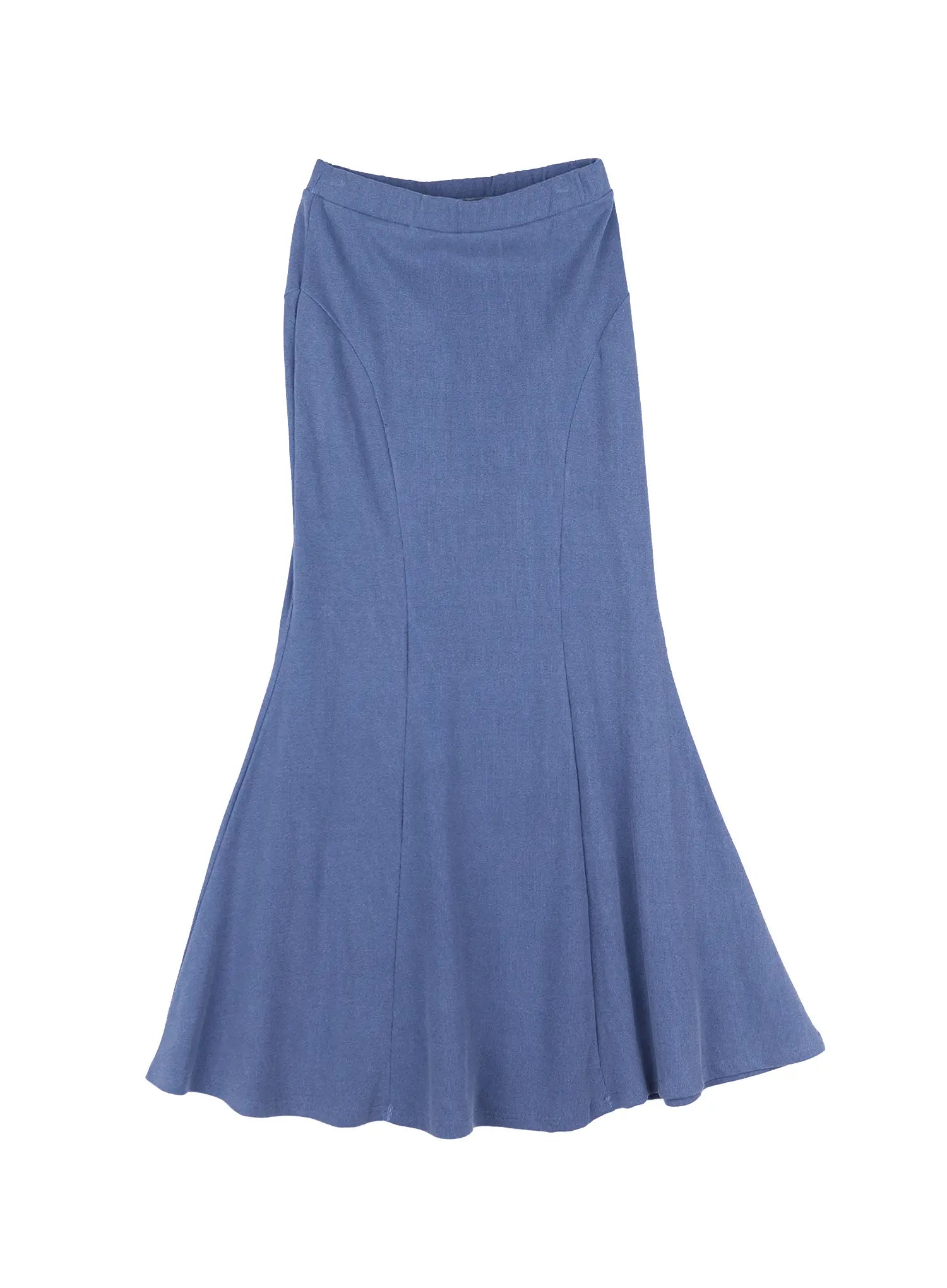 Grey Bodycon Maxi Skirt CL518