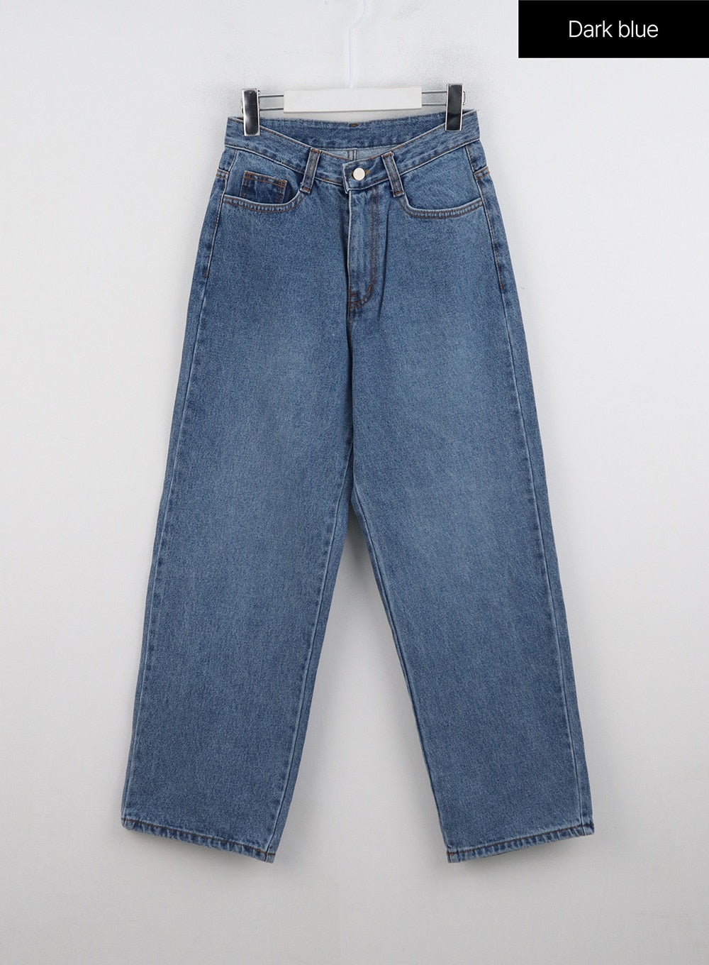 Light Washed Straight Jeans ON329