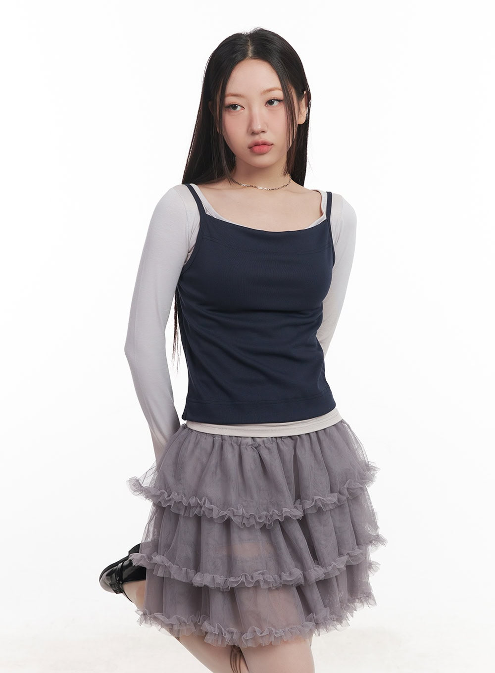 Sleeveless Boat Neck Crop Top CM528