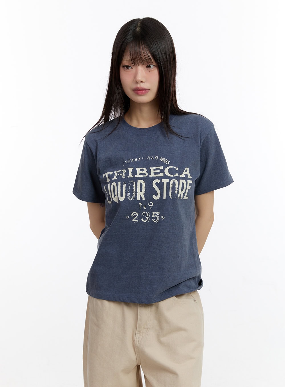 Urban Casual Graphic Top CA509