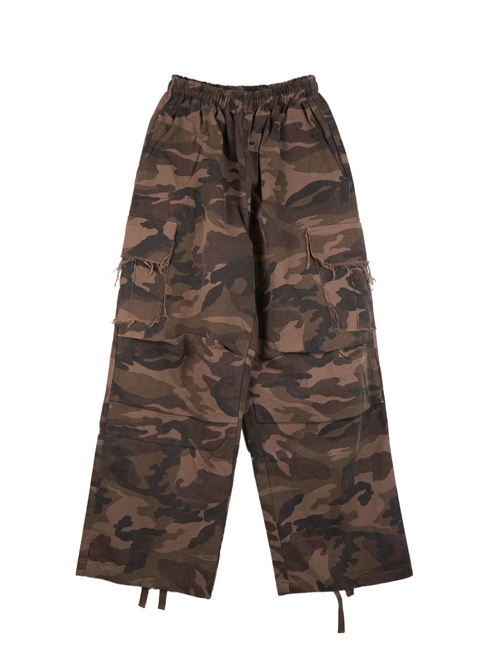 Wide Fit Camouflage Cargo Pants CN420