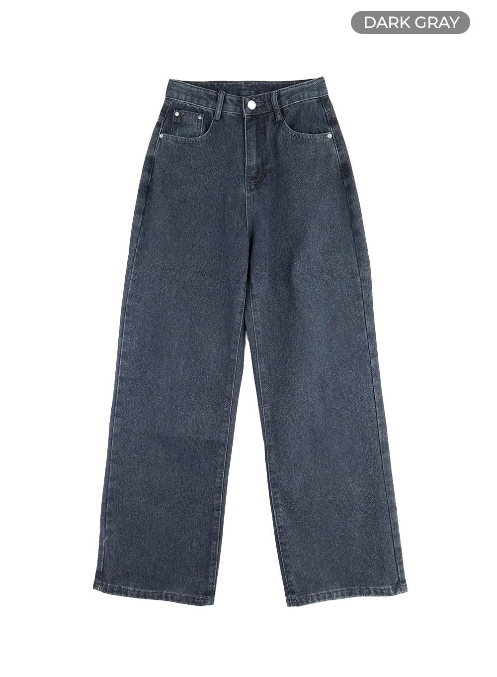 Blue Washed Straight Jeans OM408