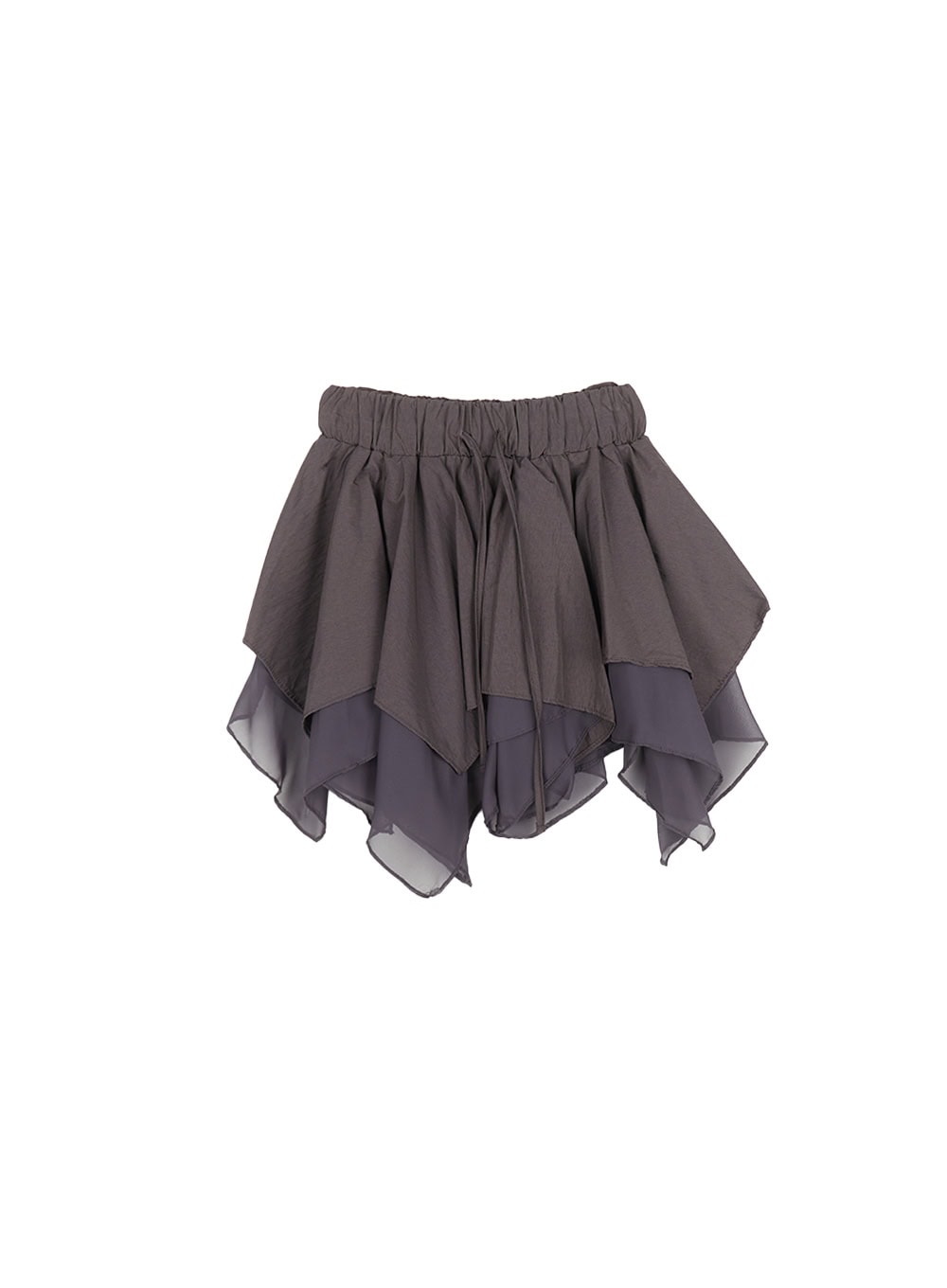 Ruffle Flare Mini Handkerchief Skirt CA522