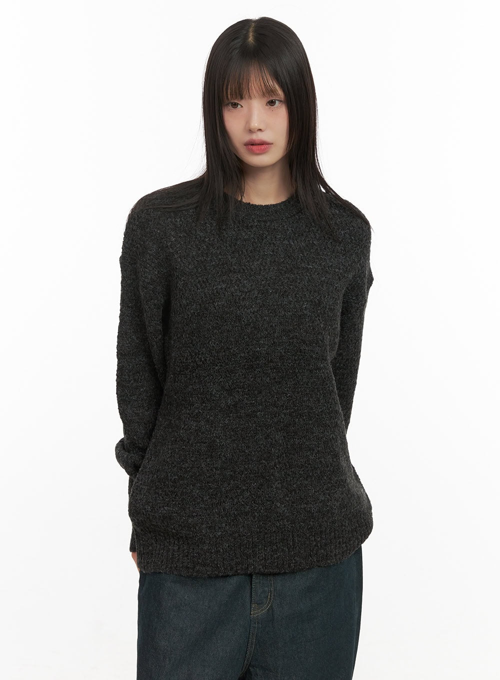 Oversized Mohair-Blend Sweater CD425