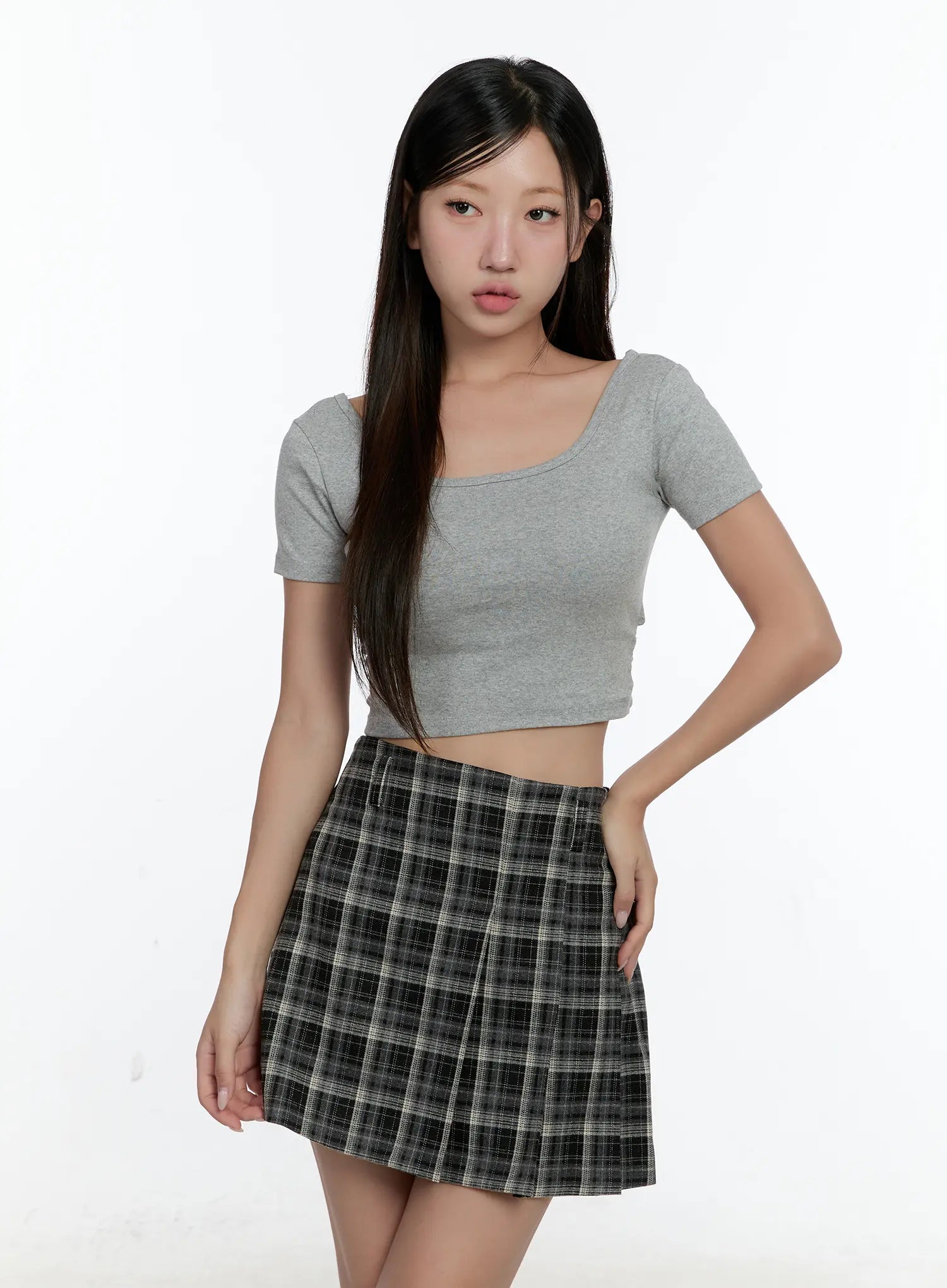 Back Twist Crop Top CS518