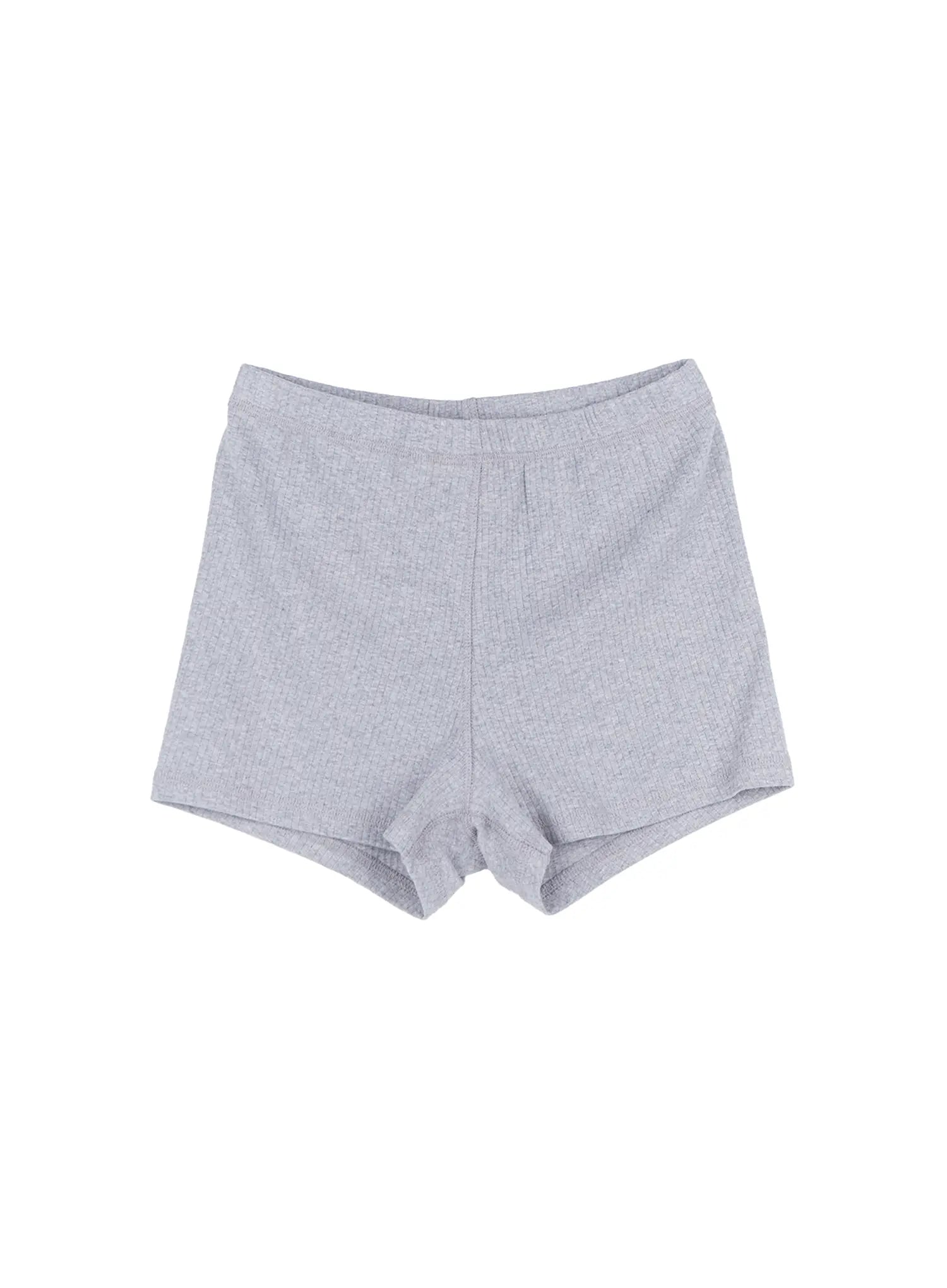 Ribbed Cotton Shorts CL521
