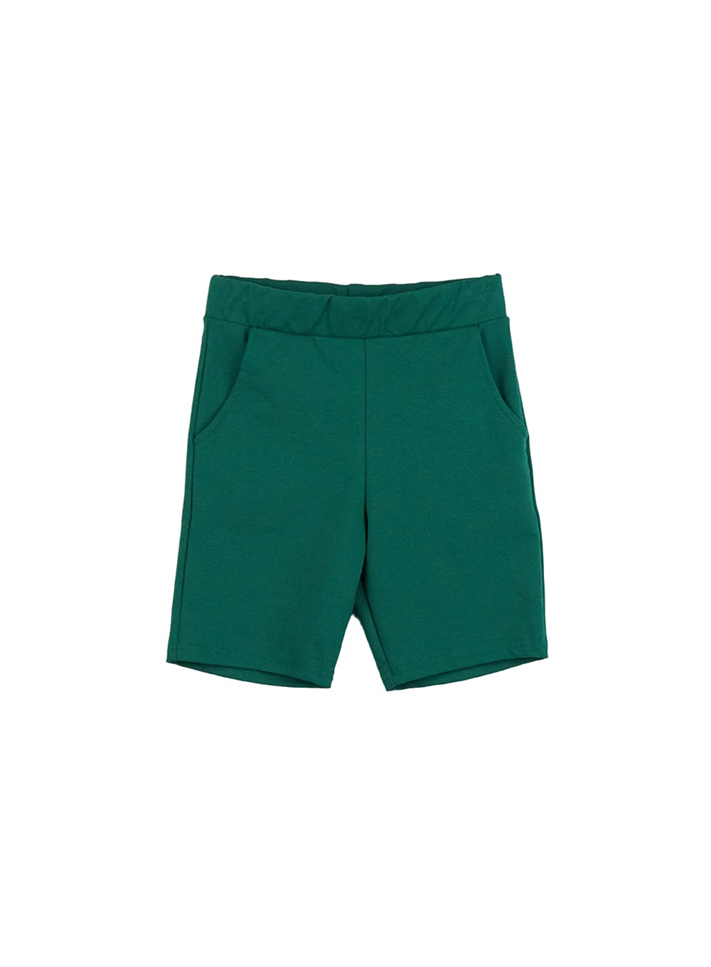 Slim Fit Solid Active Shorts CO431