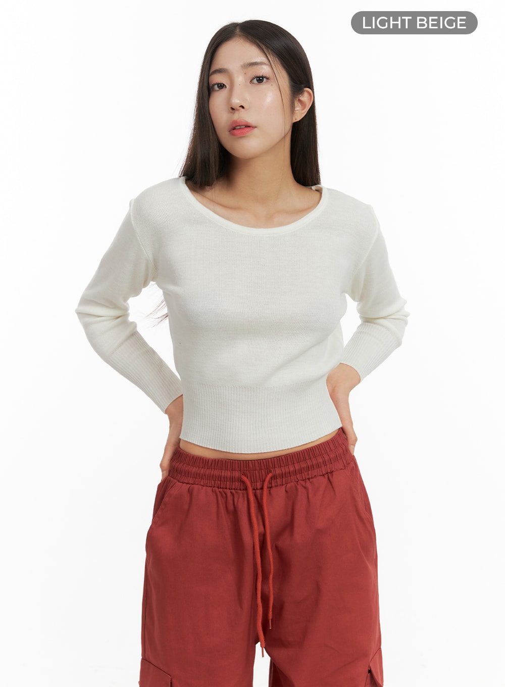 Classic Round Neck Sweater OA429