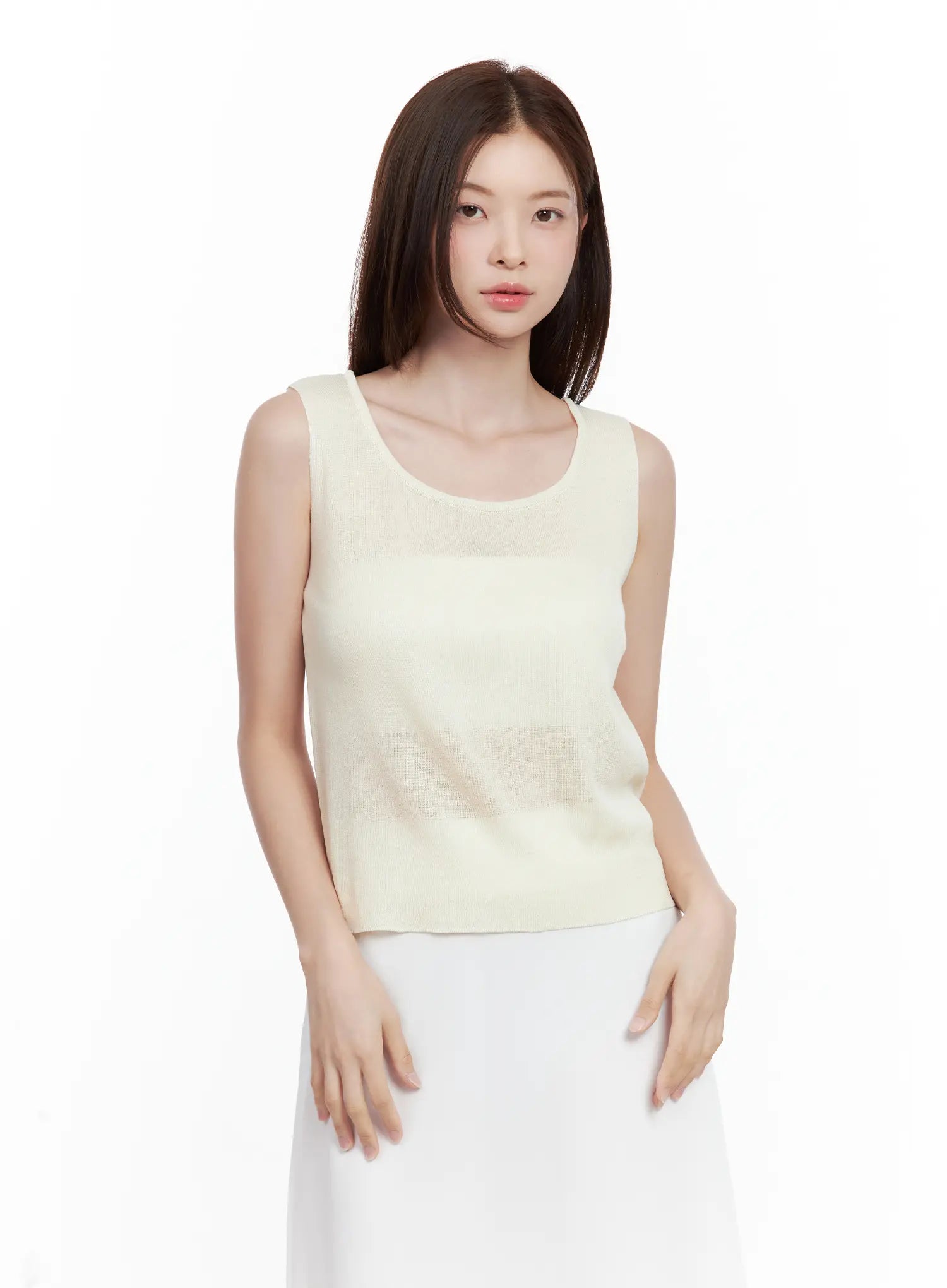 Lightweight Scoop-Neck Tank CL502