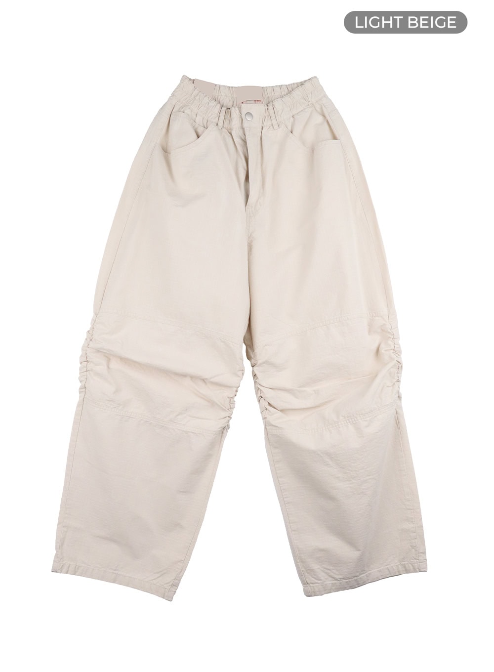 Shirred Baggy Pants CY416
