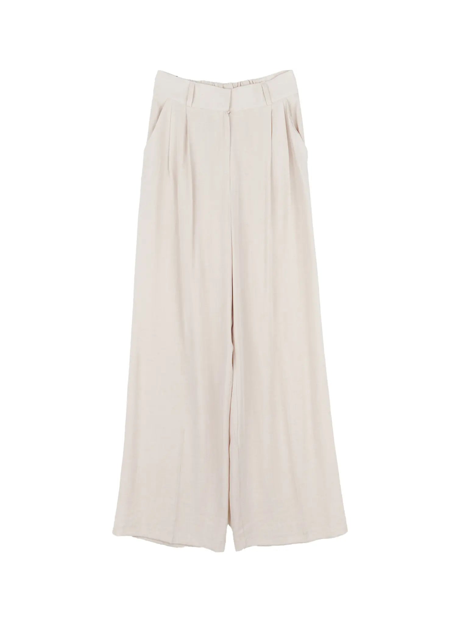 Linen Wide-Leg Trousers CL502