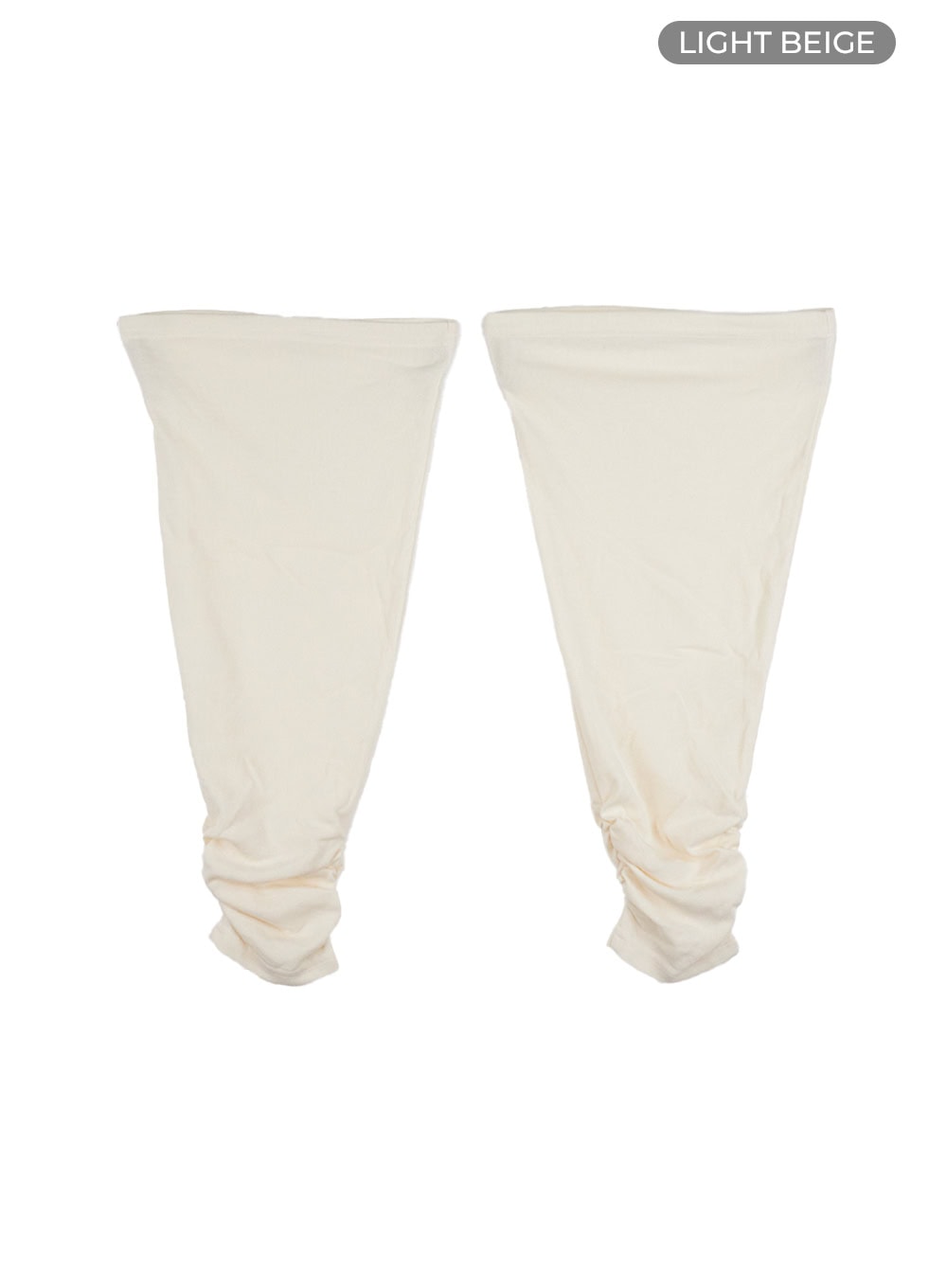 Shirred Cotton Leg Warmers CO404