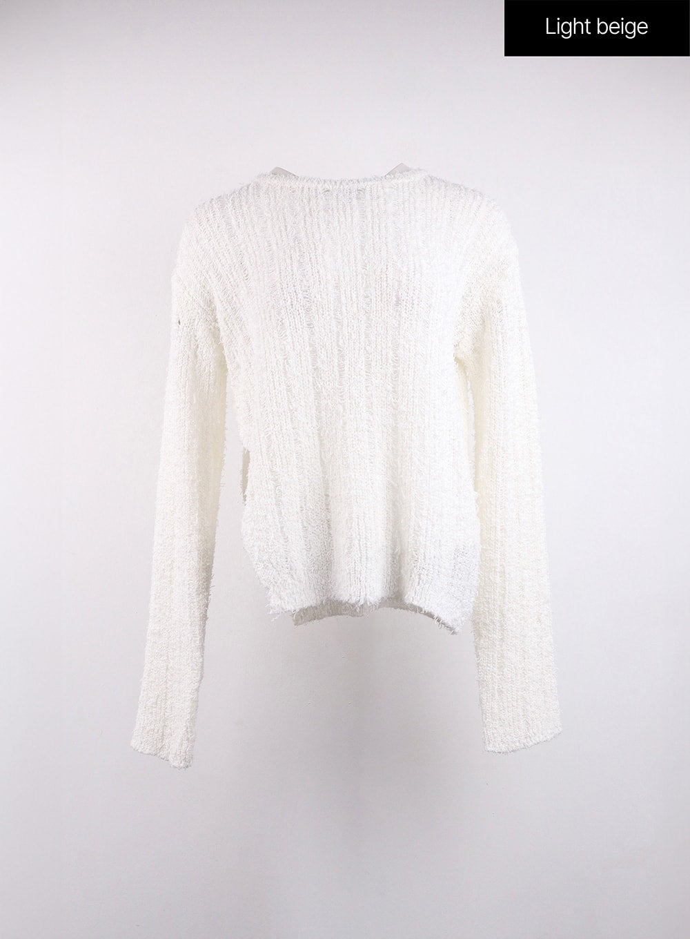 Cozy Knitted Long Sleeve Round Neck Top CJ419