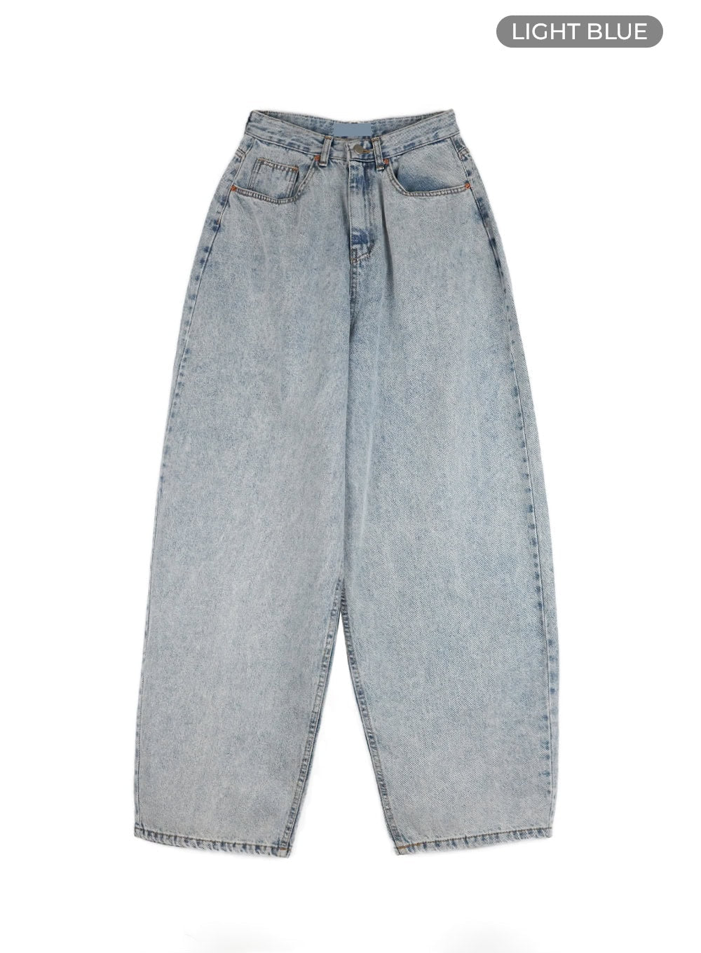 Denim Washed Baggy Jeans CU424