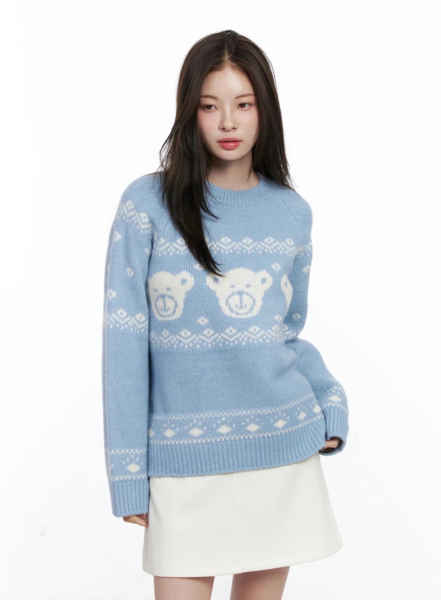 Oversized Knit Sweater CO506