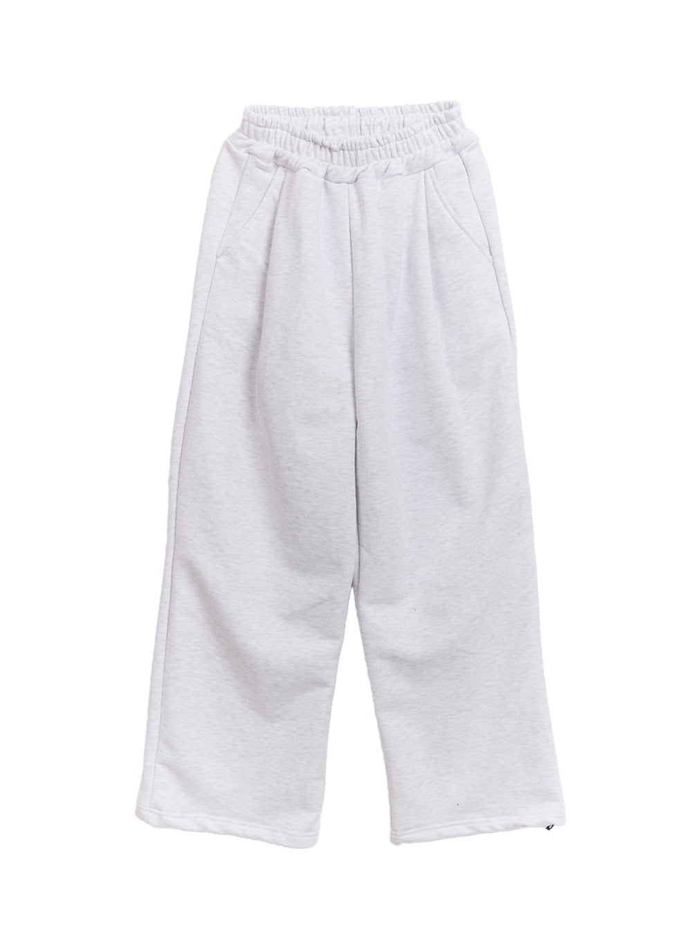 Essential Pintuck Wide-Leg Sweatpants CF507