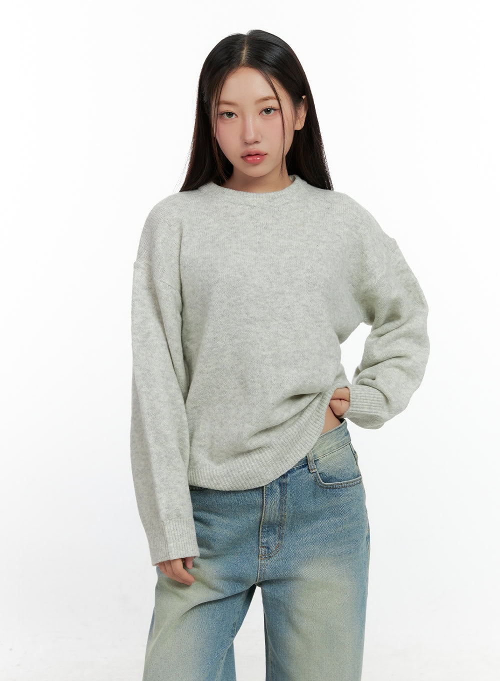 CozyKnit Round Neck Sweater CN411