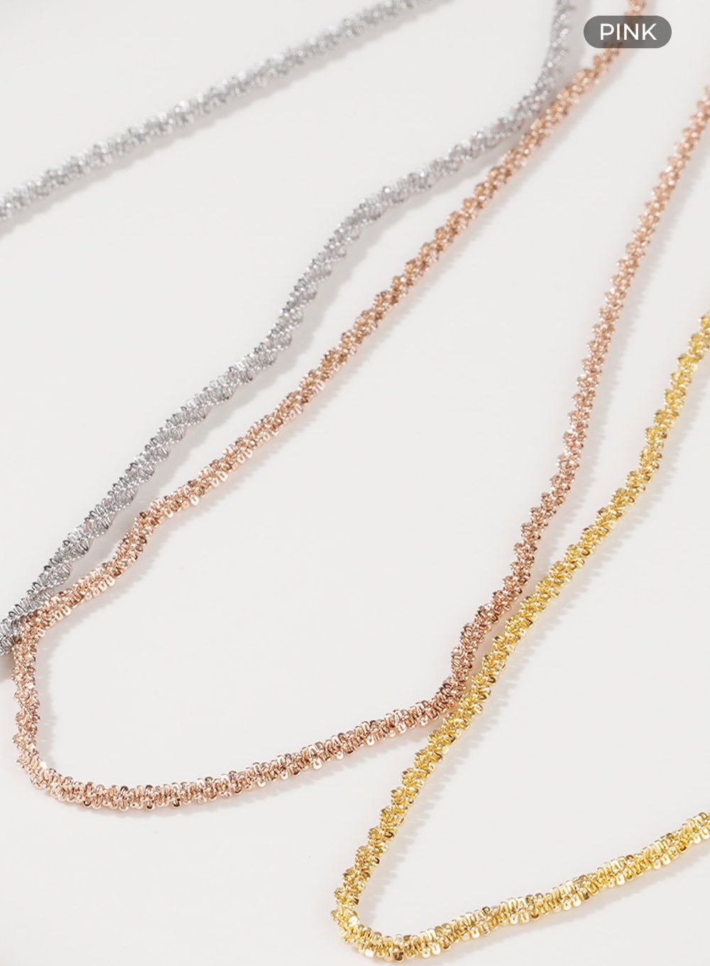 Twisted Chain Necklace IL405