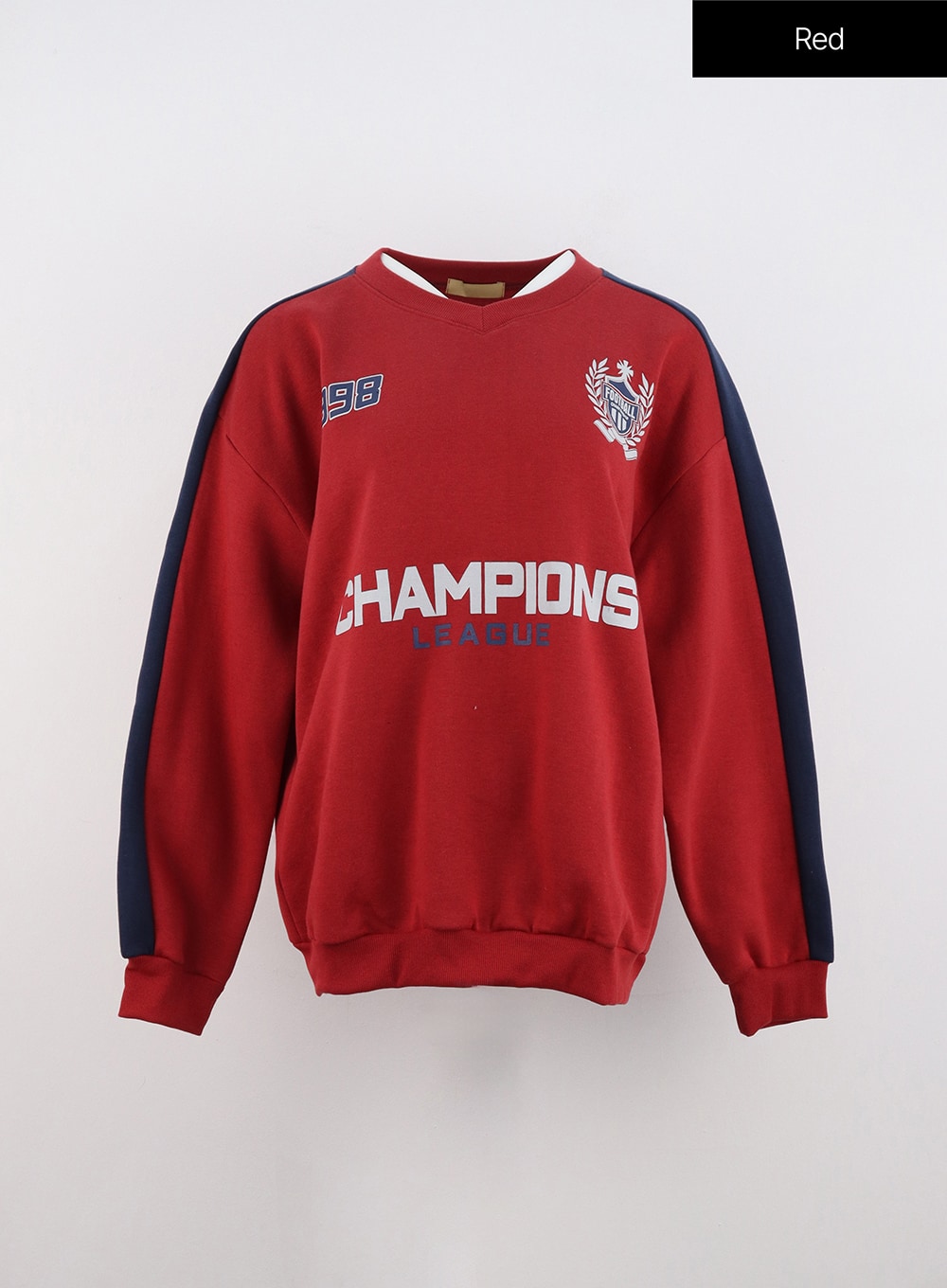 Oversized V Neck Sweatshirt IN322