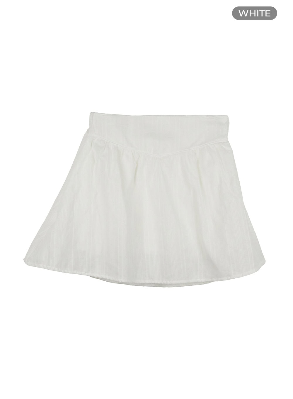 Summer Flare Cotton Mini Skirt OY424