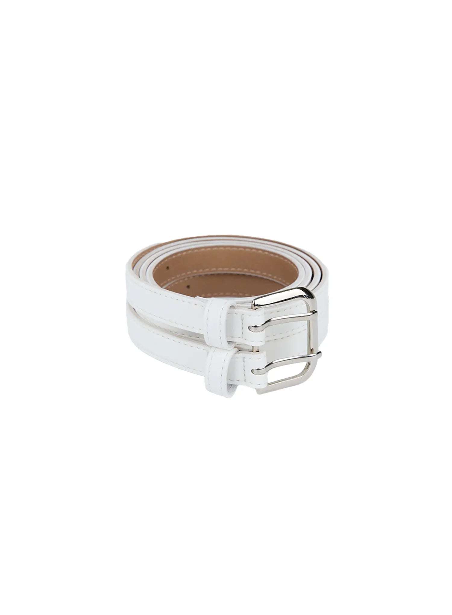 Double Strap Faux Leather Belt CG511