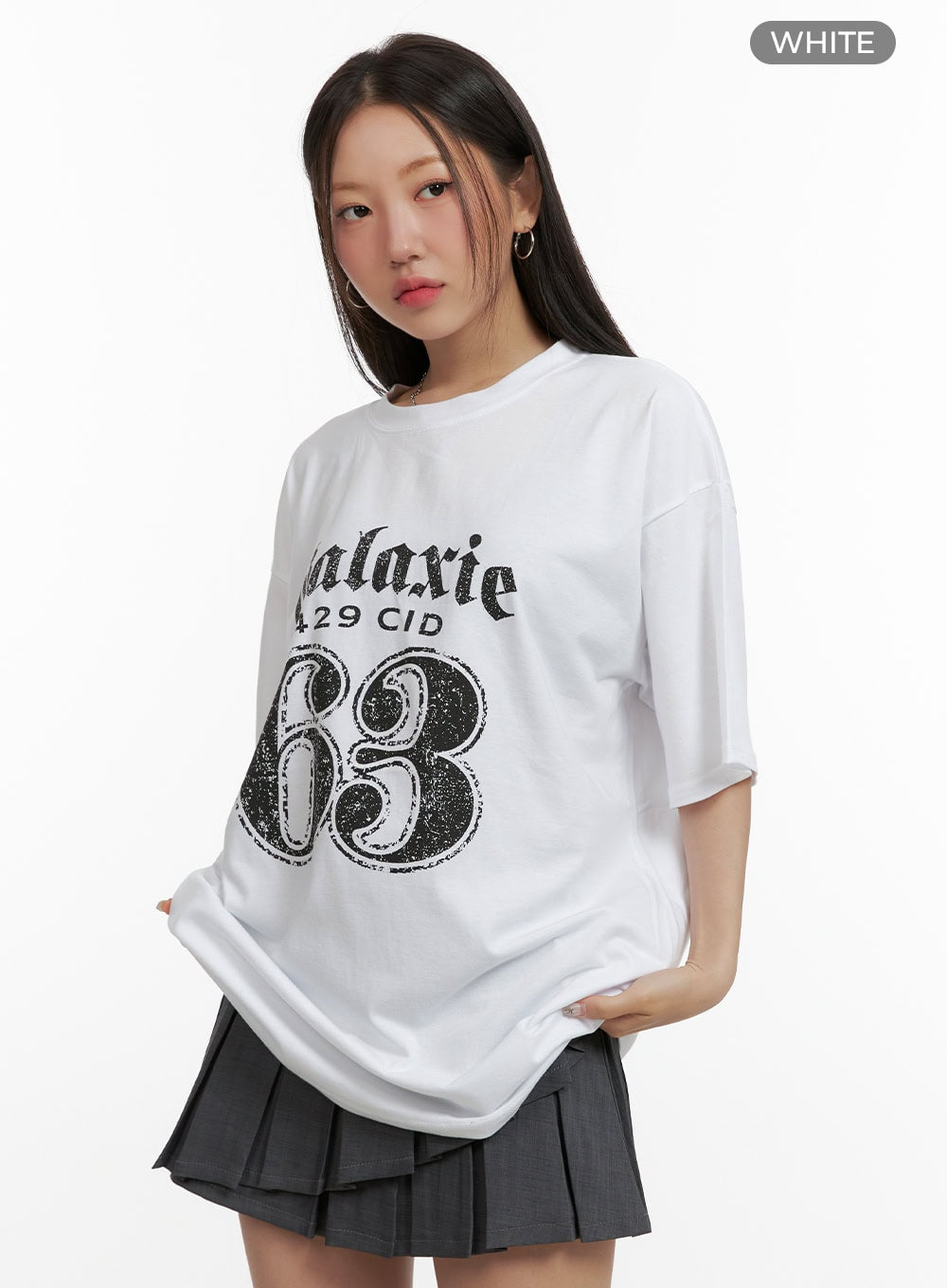 Oversized Graphic T-Shirt OU403