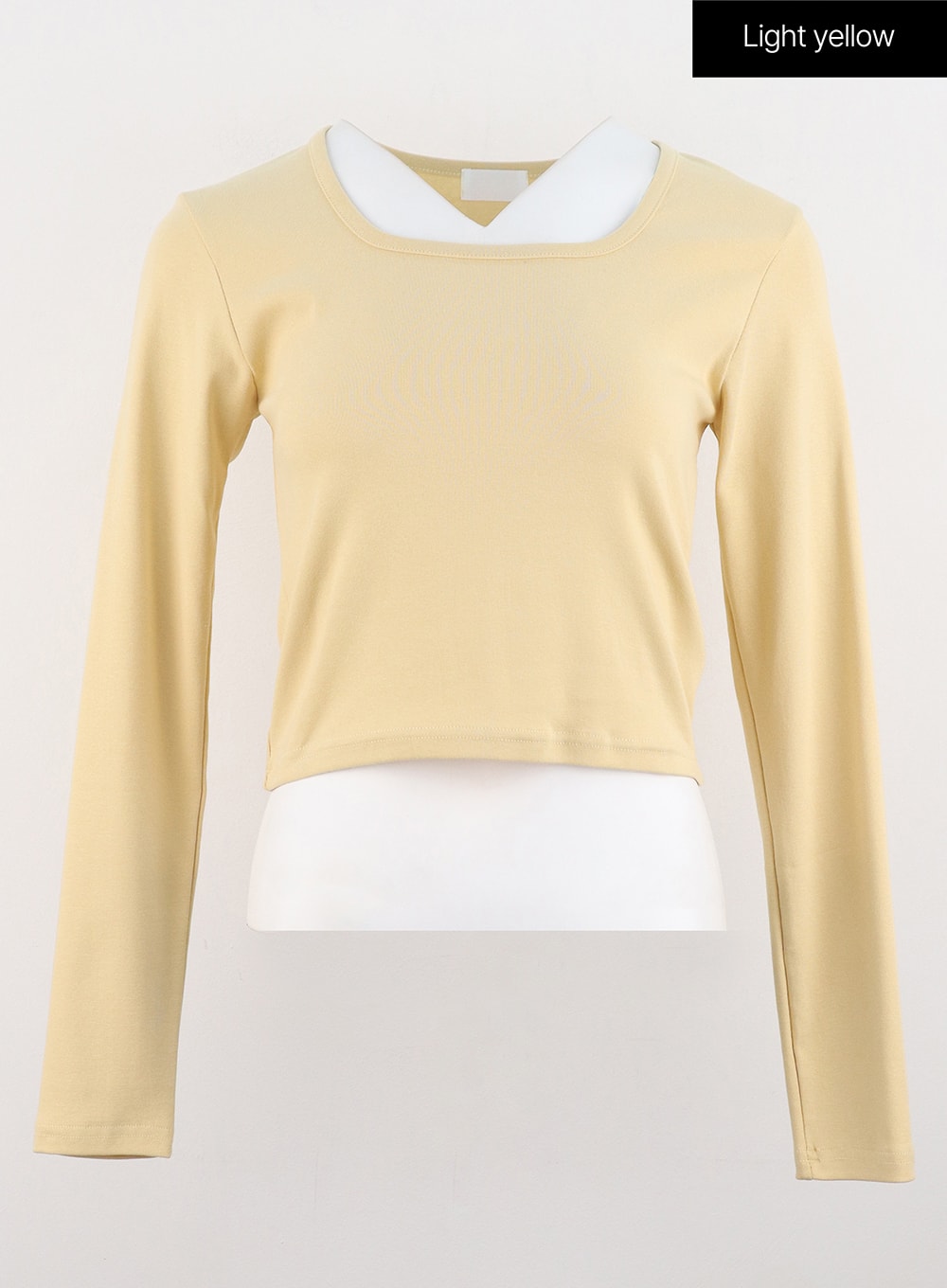 U-Neck Long Sleeve Top OS302