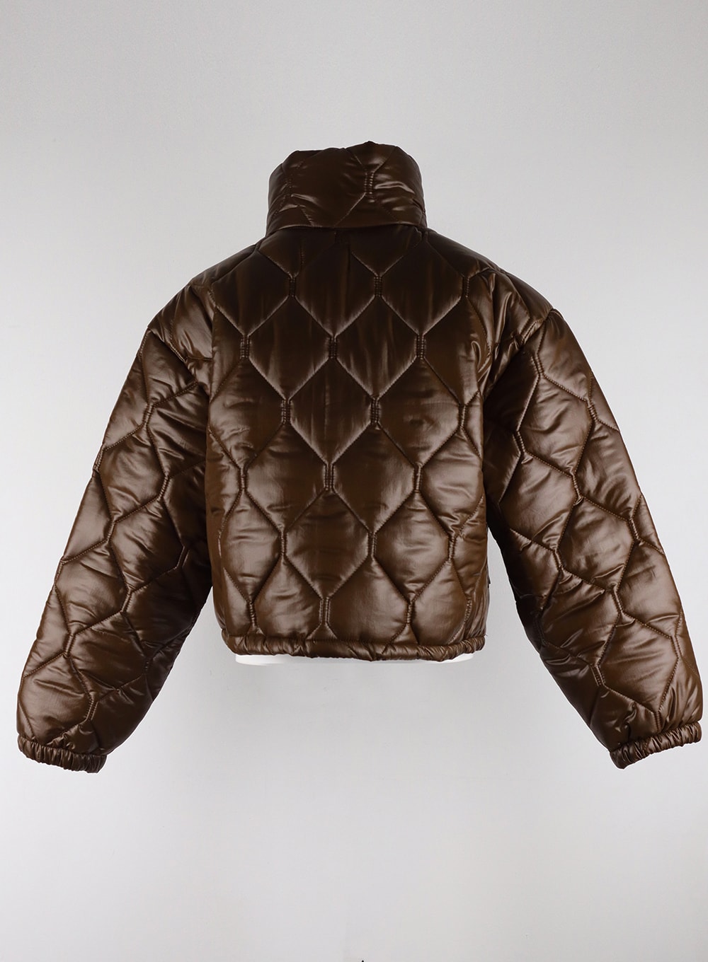 Glossy Quilted Puffer Jacket CD319