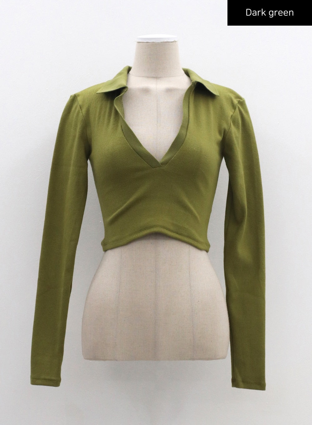 V-Neck Cropped Top CM327