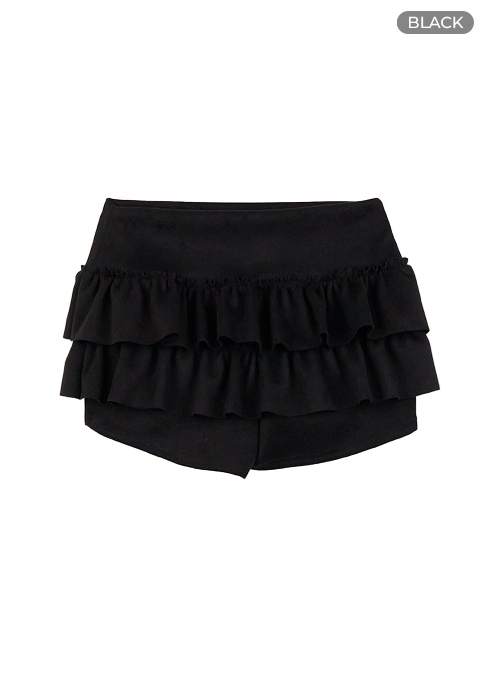 Double Ruffle Mini Skirt CO423