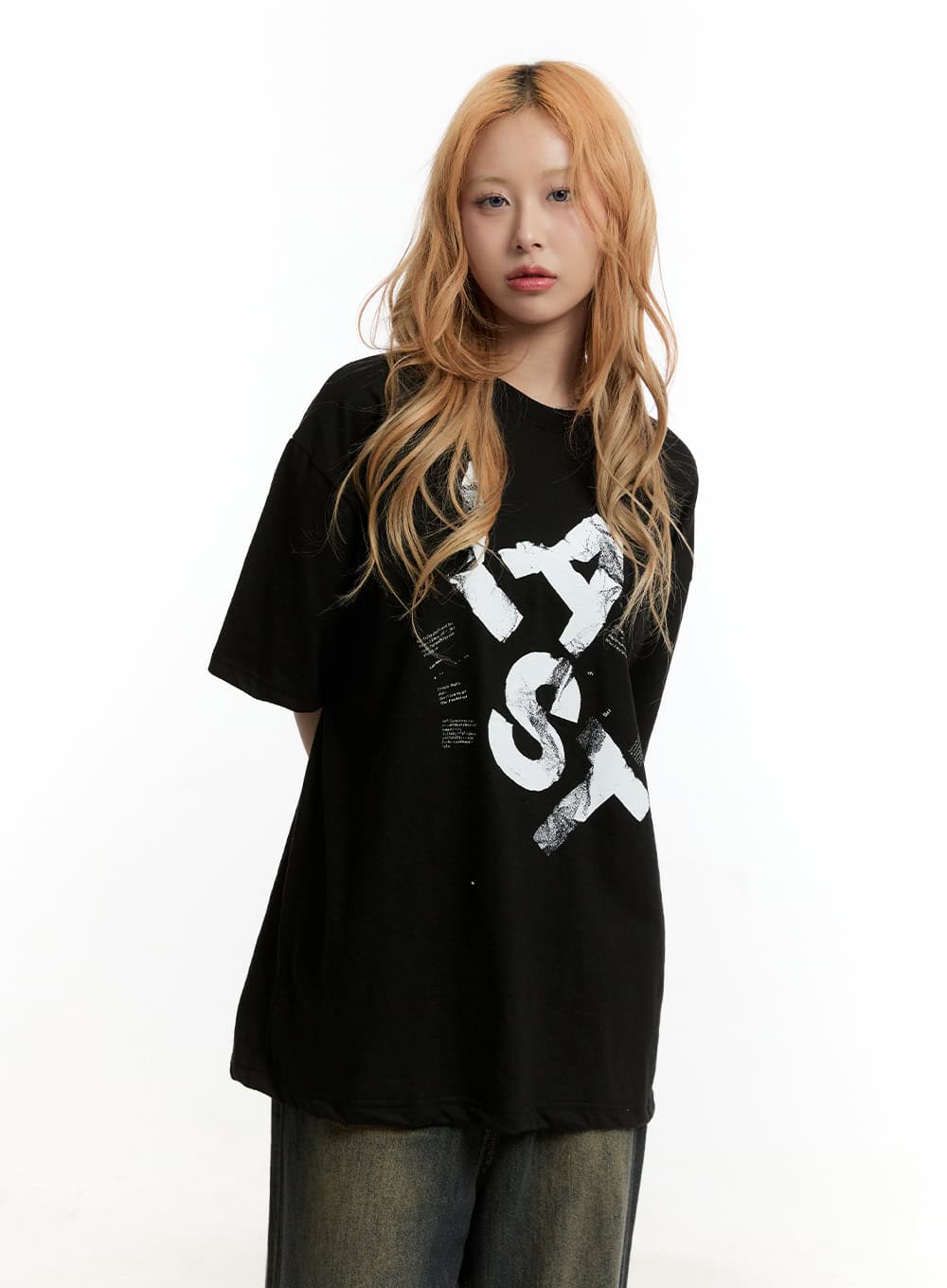 Oversized Graphic T-Shirt CY506