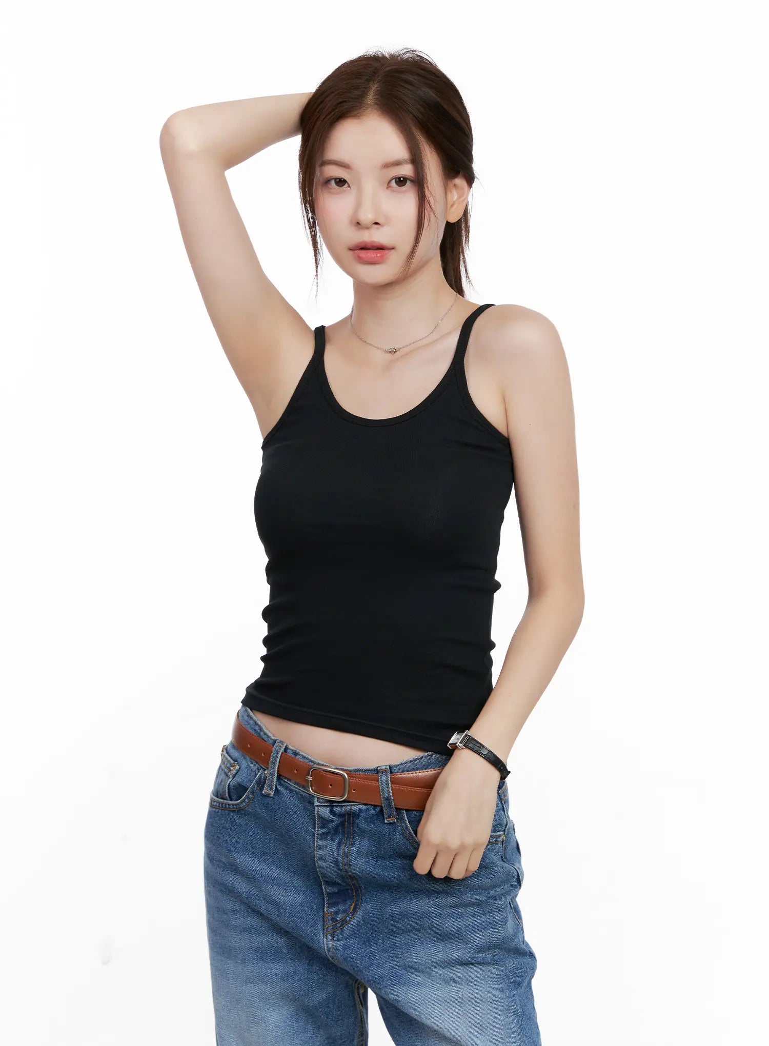 Essential Ribbed Tank Top CL523